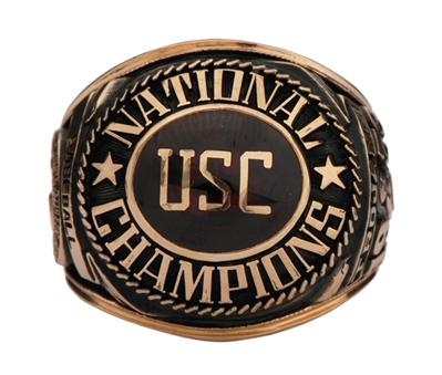 1973 USC Trojans NCAA Baseball National Championship Player Ring